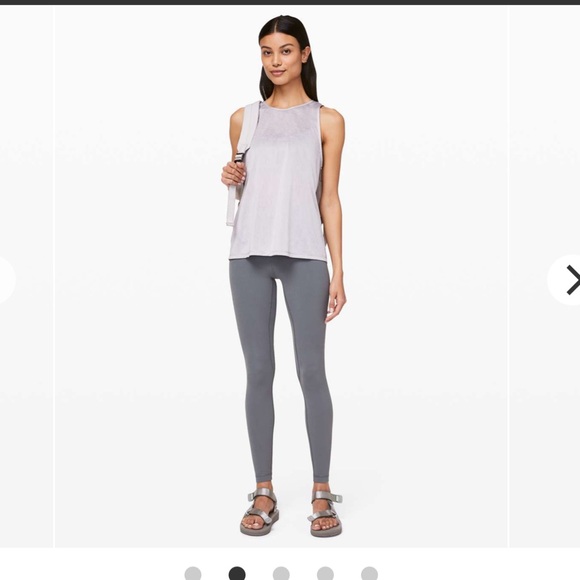 Lululemon Soul Stride Tank Iced Iris - Picture 11 of 12